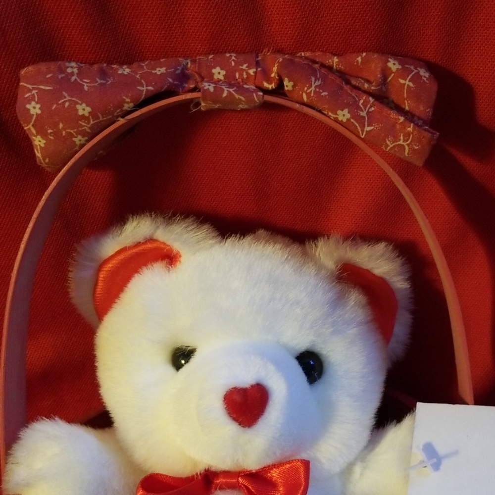 Gift Item "Bear in a Basket" - Picture 4 of 5